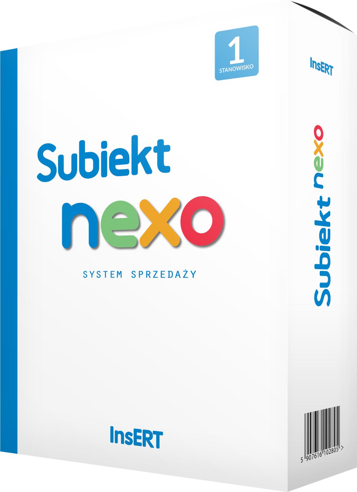 Subiekt nexo 1 stanowisko