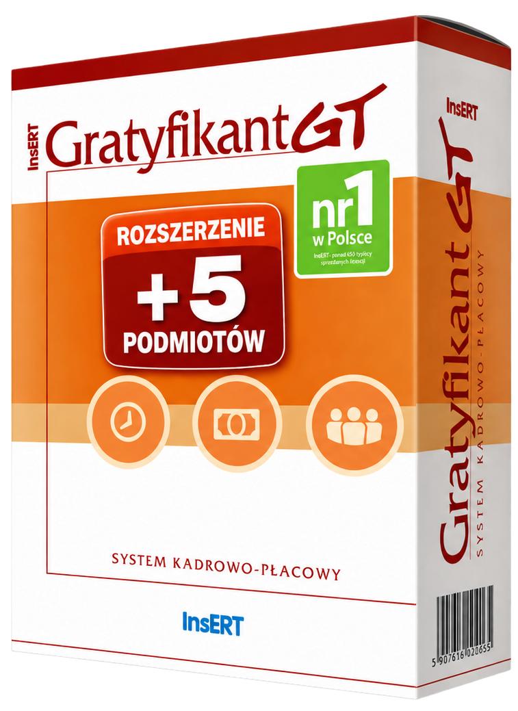Gratyfikant GT rozszerzenie +5 podmiotów