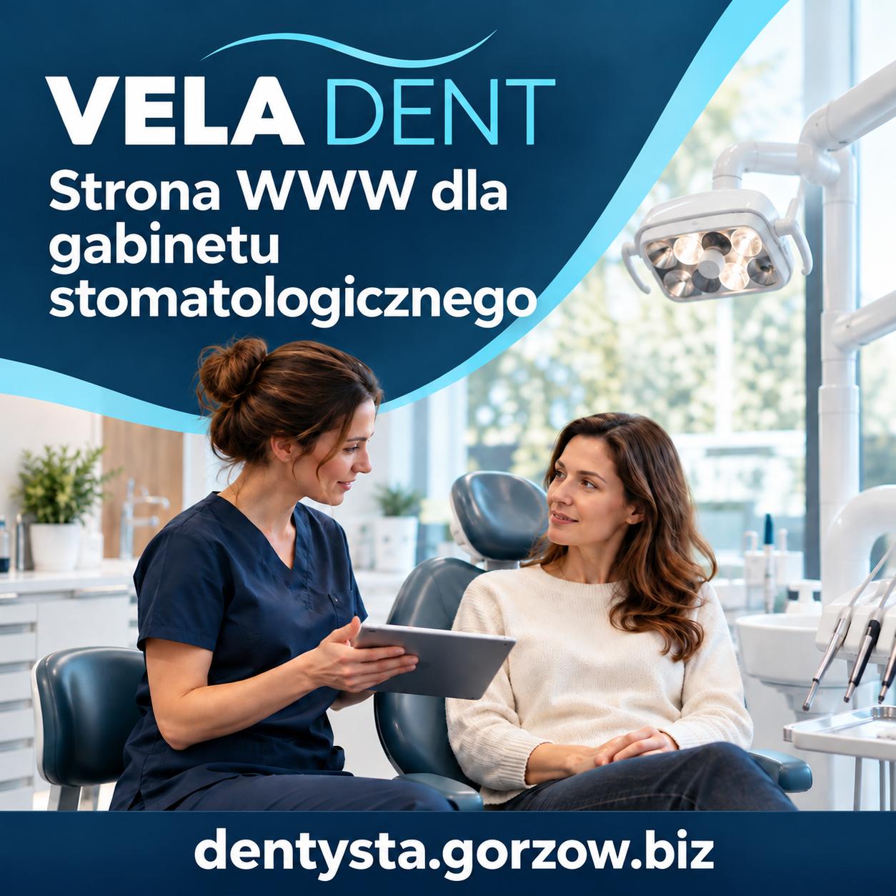 strona www gabinetu stomatologicznego, wdrożenie