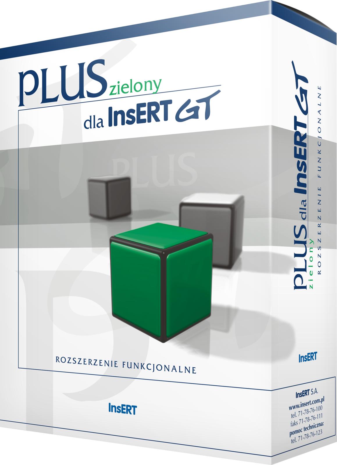 Zielony Plus dla InsERT GT