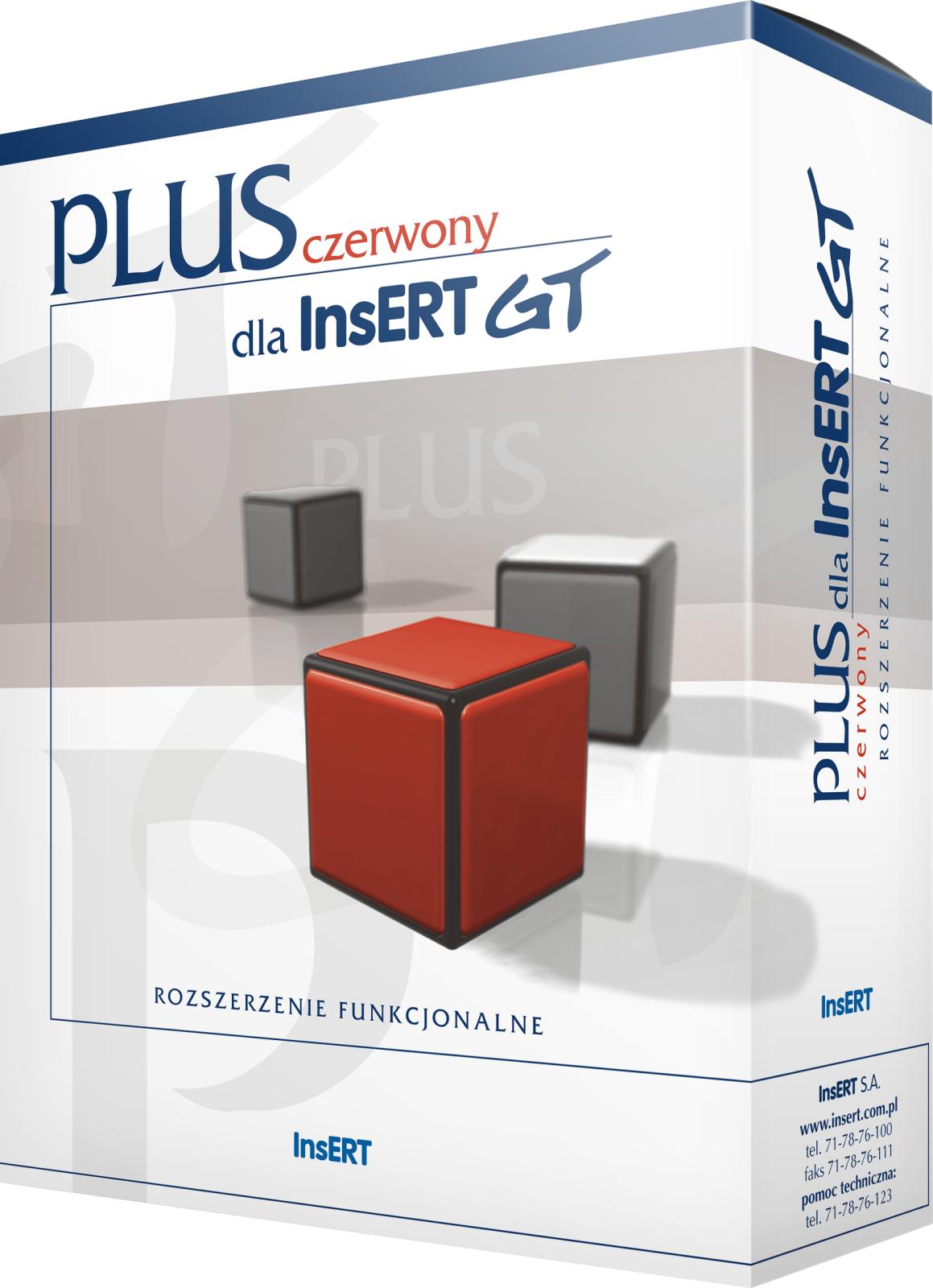Czerwony Plus dla InsERT GT