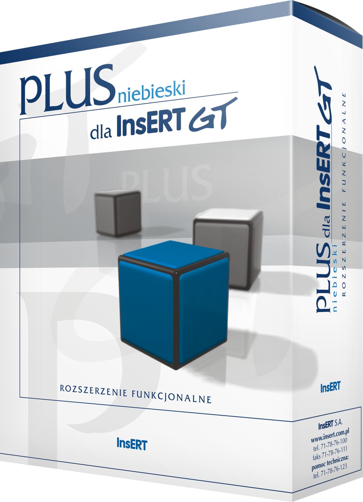 Niebieski Plus dla InsERT GT